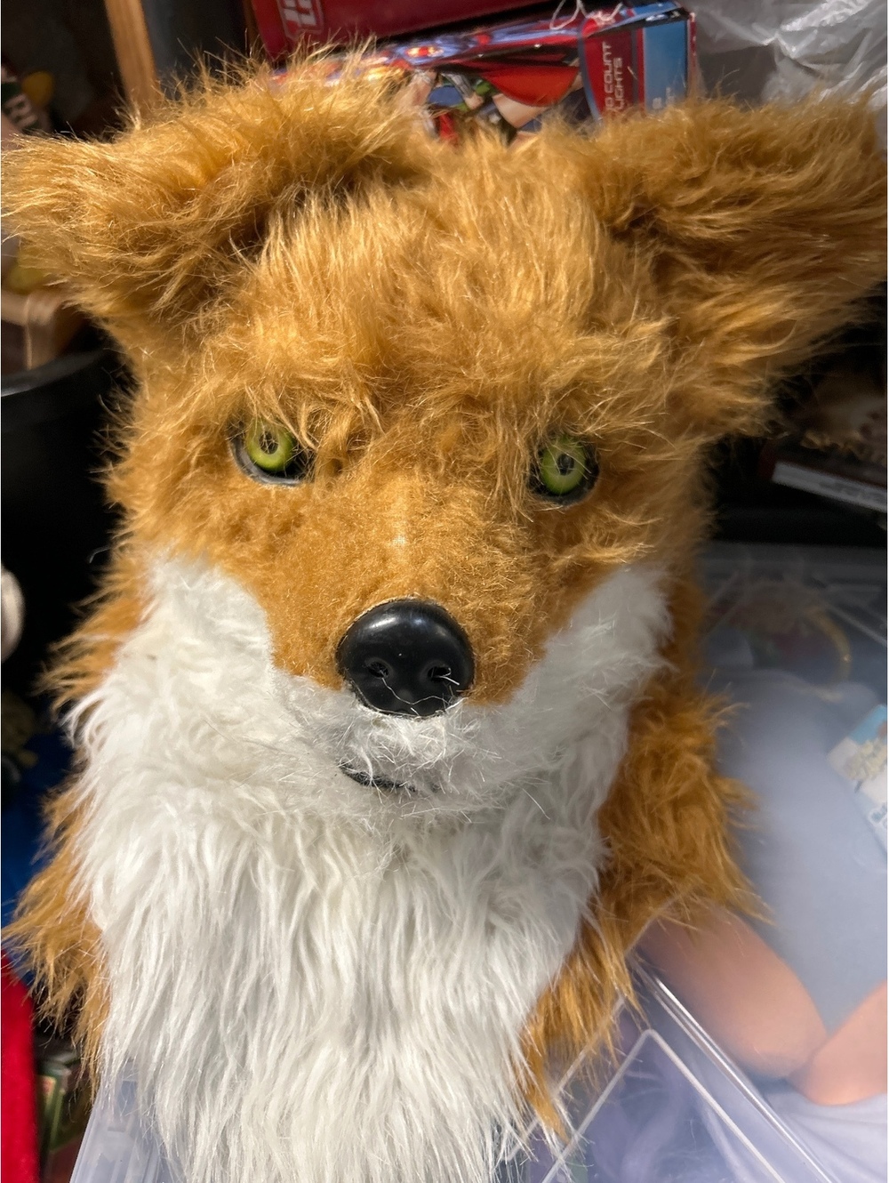Elope Fox Animal Head Costume Hood